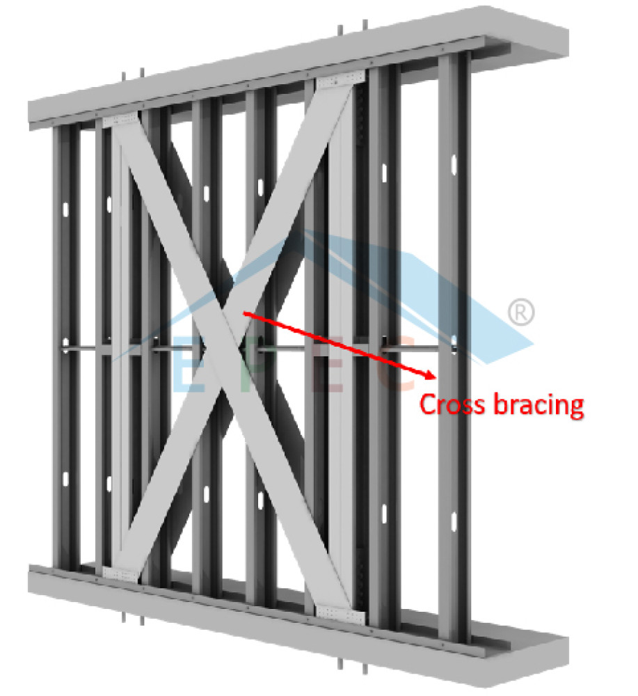 Cross Angle Bracing (Thickness- 4mm, 6mm, 8mm)